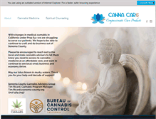 Tablet Screenshot of cannacare.info